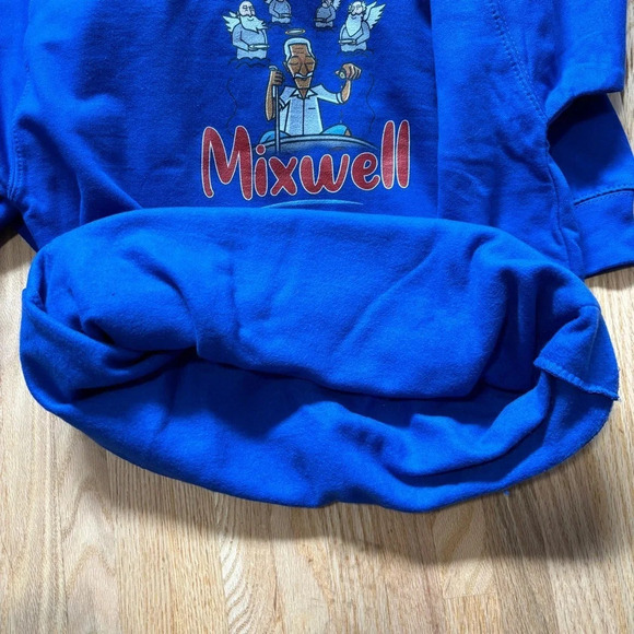 Mixwell Blue Fleece Lined Hoodie - Picture 6 of 6